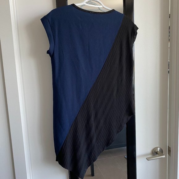 BAR III BLACK & NAVY HIGH-LOW TOP - Picture 4 of 5